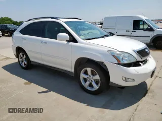 2008 Lexus RX 350 z VIN 2T2GK31UX8C036500, wystawiony jako Copart lot #58795735 z przebiegiem 110 150 mil mil oraz Szkoda całkowita • Salvage title. Historia ofert i sprzedaży dostępna na DreamBid. Obrazek 4.