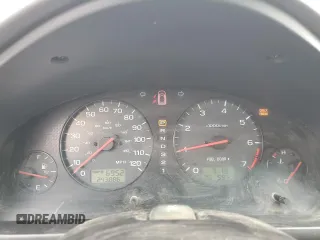 2002 Subaru Legacy L with VIN 4S3BE635727213302, listed as a Copart auction lot 58575235 with 243,886 mi miles and Salvage title. Bid and sale history available at DreamBid. Image 9.