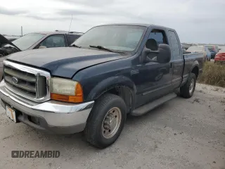 1999 Ford F-250 XL with VIN 1FTNX20L8XEB94894, listed as a Copart auction lot 76575794 with 206,598 mi miles and Non repairable. Bid and sale history available at DreamBid. Image 1.