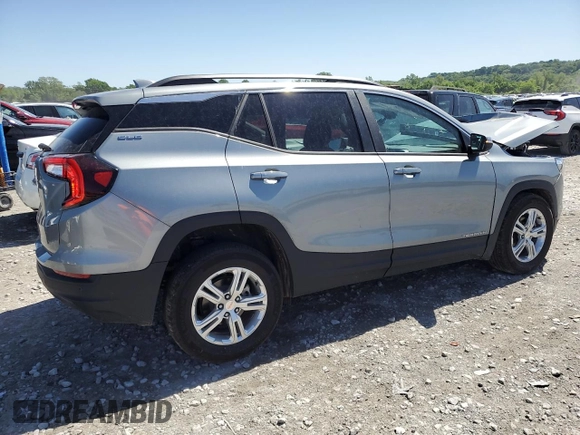 2024 GMC Terrain SLE z VIN 3GKALMEG9RL318986, wystawiony jako Copart lot #57306185 z przebiegiem 24 694 mil mil oraz Szkoda całkowita • Salvage title. Historia ofert i sprzedaży dostępna na DreamBid. Obrazek 3.
