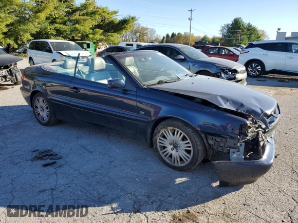 2004 Volvo C70 with VIN YV1NC62D14J046382, listed as a Copart auction lot 76511684 with 81,479 mi miles and Salvage Title. Bid and sale history available at carsss.com. Image 4.