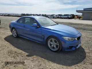 2015 BMW 4 Series 428i with VIN WBA3V7C53FP772021, listed as a Copart auction lot 50840895 with 69,847 mi miles and Salvage Title. Bid and sale history available at carsss.com. Image 4.