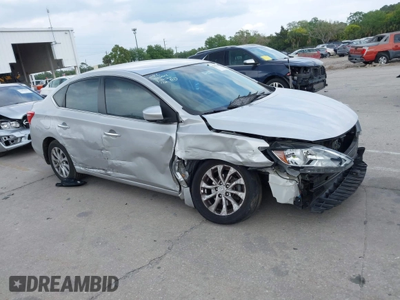 2019 Nissan Sentra SV with VIN 3N1AB7AP7KY230875, listed as a IAAI auction lot 41858439 with 73,035 mi miles and . Bid and sale history available at DreamBid. Image 14.