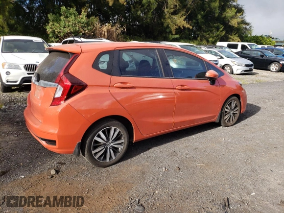 2020 Honda Fit EX with VIN 3HGGK5H83LM727121, listed as a Copart auction lot 82295034 with 44,561 mi miles and Salvage title. Bid and sale history available at DreamBid. Image 3.