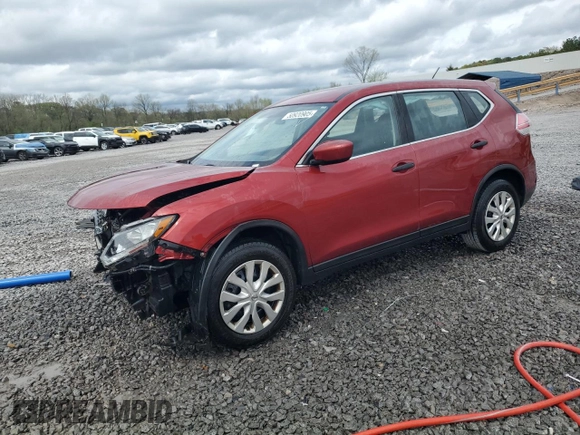 2016 Nissan Rogue SV with VIN KNMAT2MV5GP697440, listed as a Copart auction lot 50920905 with 114,193 mi miles and Salvage Title. Bid and sale history available at carsss.com. Image 1.