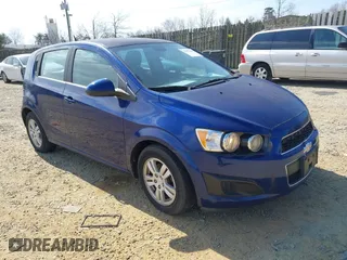 2013 Chevrolet Sonic LT with VIN 1G1JC6SG5D4220315, listed as a IAAI auction lot 41853166 with 69,970 mi miles. Bid and sale history available at carsss.com. Image 1.