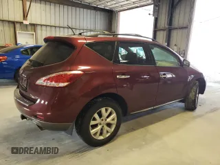 2012 Nissan Murano SL with VIN JN8AZ1MW3CW202173, listed as a Copart auction lot 70226584 with 202,843 mi miles and Clean Title. Bid and sale history available at carsss.com. Image 3.