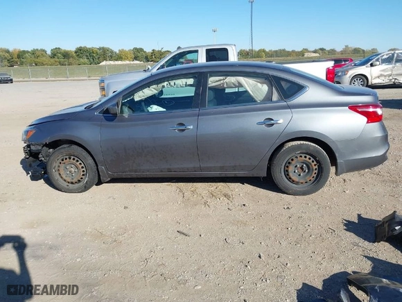 2017 Nissan Sentra SV with VIN 3N1AB7AP8HL714642, listed as a IAAI auction lot 40630182 with 70,681 mi miles. Bid and sale history available at carsss.com. Image 15.