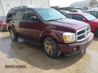 2005 Dodge Durango SLT with VIN 1D4HD48N25F521730, listed as a IAAI auction lot 41883202 with 273,100 mi miles and . Bid and sale history available at DreamBid. Image 1.