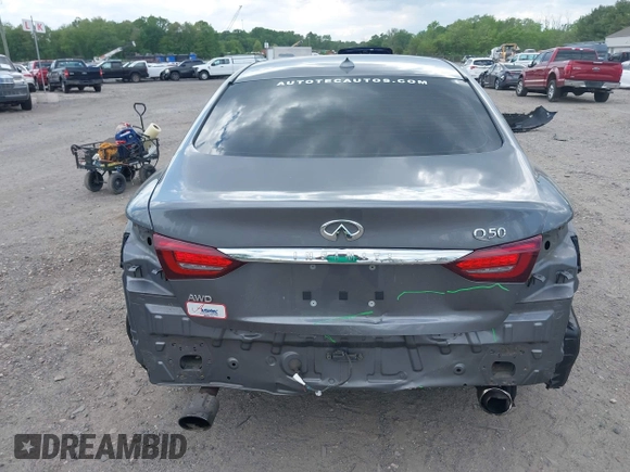 2019 Infiniti Q50 Luxe с VIN JN1EV7AR2KM559657, выставлен на аукционе IAAI как лот 42187319 с пробегом 88 583 миль миль и . История ставок и продаж доступна на DreamBid. Изображение 16.