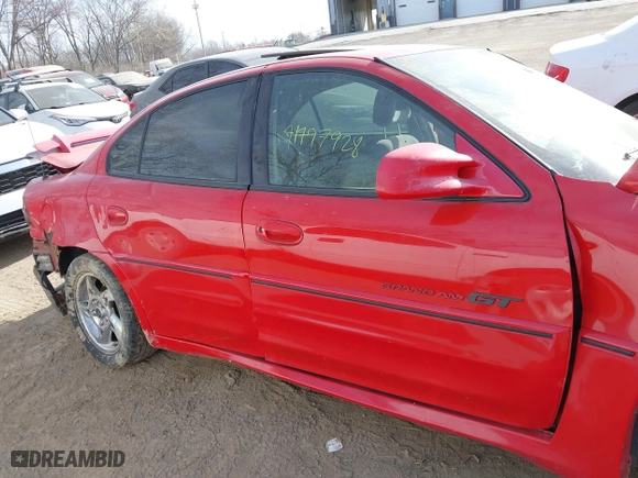 2002 Pontiac Grand Am GT with VIN 1G2NW52E52C174257, listed as a IAAI auction lot 41797928 with 250,020 mi miles. Bid and sale history available at carsss.com. Image 14.