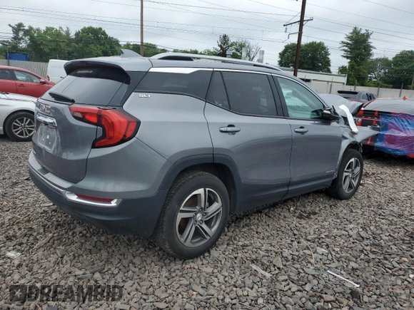 2020 GMC Terrain SLT with VIN 3GKALPEV7LL236357, listed as a Copart auction lot 59584695 with Not provided miles and Non repairable. Bid and sale history available at DreamBid. Image 3.