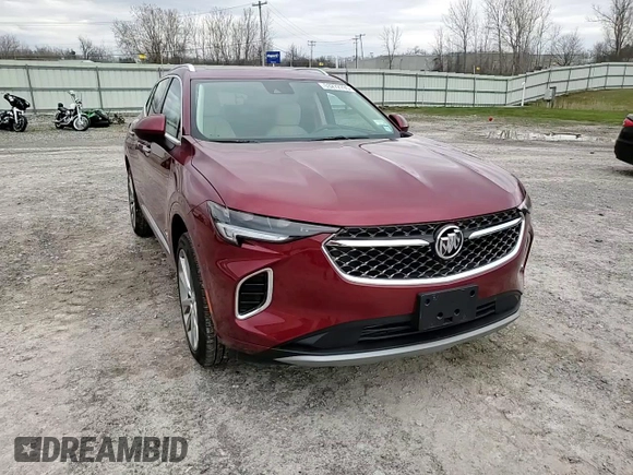 2023 Buick Envision Avenir with VIN LRBFZSR40PD223951, listed as a Copart auction lot 53272795 with 6,842 mi miles and Salvage Title. Bid and sale history available at carsss.com. Image 14.