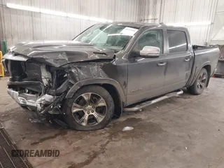2022 Ram 1500 Laramie with VIN 1C6SRFJT9NN225321, listed as a IAAI auction lot 41547526 with 44,392 mi miles and . Bid and sale history available at DreamBid. Image 2.