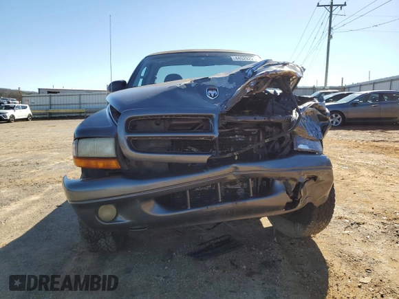2001 Dodge Dakota with VIN 1B7GG26XX1S346850, listed as a Copart auction lot 44520225 with 183,893 mi miles and Salvage Title. Bid and sale history available at carsss.com. Image 5.