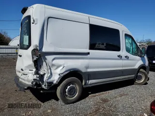 2022 Ford Transit Cargo z VIN 1FTBR1C89NKA67892, wystawiony jako Copart lot #49484705 z przebiegiem 76 174 mil mil oraz Szkoda całkowita • Salvage title. Historia ofert i sprzedaży dostępna na DreamBid. Obrazek 3.