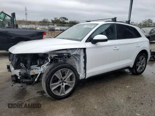 2025 Audi Q5 S line Premium z VIN WA1GAAFY1S2020208, wystawiony jako Copart lot #43335675 z przebiegiem 6319 mil mil oraz Tytuł czysty. Historia ofert i sprzedaży dostępna na DreamBid. Obrazek 1.