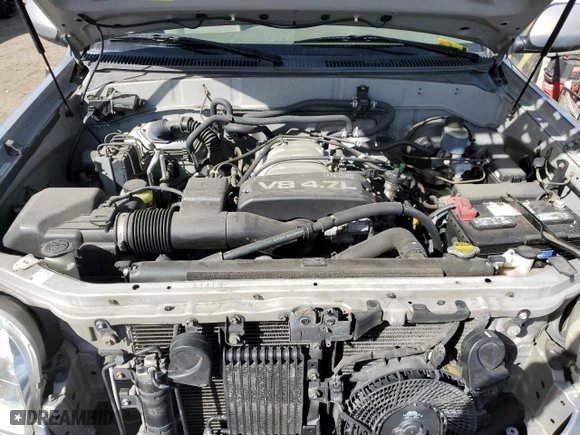 2001 Toyota Sequoia SR5 with VIN 5TDZT34A71S043137, listed as a Copart auction lot 47221885 with 101,156 mi miles and Salvage Title. Bid and sale history available at carsss.com. Image 12.