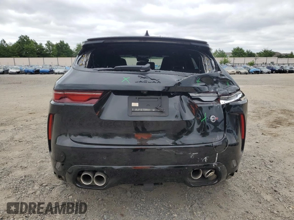 2024 Jaguar F-Pace SVR с VIN SADCZ2EE5RA737077, выставлен на аукционе Copart как лот 65398014 с пробегом 6 184 миль миль и Списание • Salvage title. История ставок и продаж доступна на DreamBid. Изображение 6.