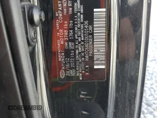 2013 Hyundai Veloster w/Gray Int z VIN KMHTC6AD1DU101406, wystawiony jako Copart lot #55087095 z przebiegiem 115 373 mil mil oraz Szkoda całkowita • Salvage title. Historia ofert i sprzedaży dostępna na DreamBid. Obrazek 13.