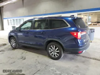 2019 Honda Pilot EX-L with VIN 5FNYF6H58KB099062, listed as a Copart auction lot 51150925 with 123,507 mi miles and Salvage Title. Bid and sale history available at carsss.com. Image 2.