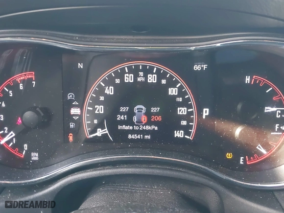 2017 Dodge Durango R/T with VIN 1C4SDHCT8HC610806, listed as a IAAI auction lot 41446609 with 84,541 mi miles. Bid and sale history available at carsss.com. Image 7.