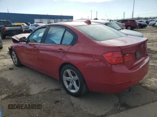 2013 BMW 3 Series 320i xDrive with VIN WBA3C3C57DF979366, listed as a Copart auction lot 52031525 with Not provided miles and Salvage title. Bid and sale history available at DreamBid. Image 2.