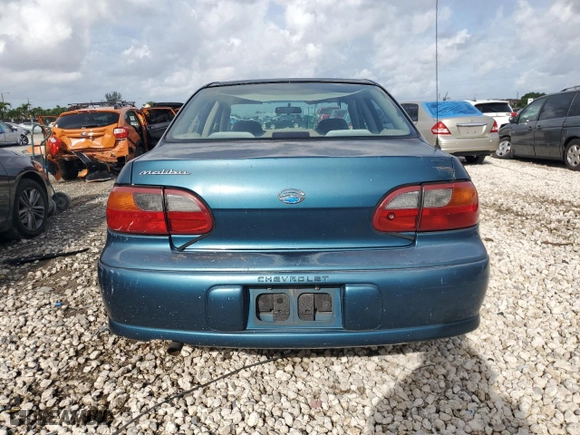 2003 Chevrolet Malibu with VIN 1G1ND52J13M604837, listed as a Copart auction lot 72518404 with 131,746 mi miles and Salvage Title. Bid and sale history available at carsss.com. Image 6.