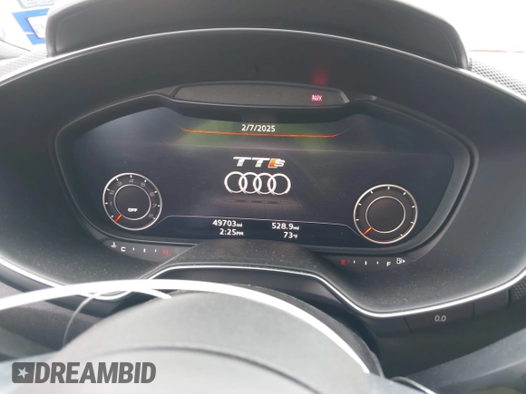 2020 Audi TTS with VIN TRUA1AFV4L1006379, listed as a IAAI auction lot 41539101 with 49,703 mi miles and . Bid and sale history available at DreamBid. Image 7.