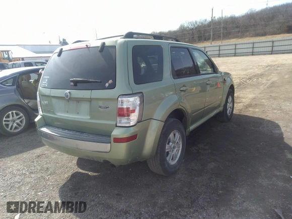 2008 Mercury Mariner с VIN 4M2CU81Z98KJ17423, выставлен на аукционе IAAI как лот 41784122 с пробегом 149 953 миль миль и . История ставок и продаж доступна на DreamBid. Изображение 4.