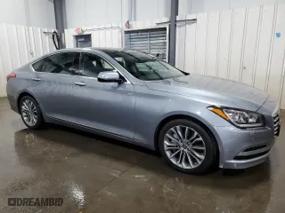 2015 Hyundai Genesis 3.8L with VIN KMHGN4JE1FU091746, listed as a Copart auction lot 75015634 with 90,055 mi miles and Non Repairable. Bid and sale history available at carsss.com. Image 4.