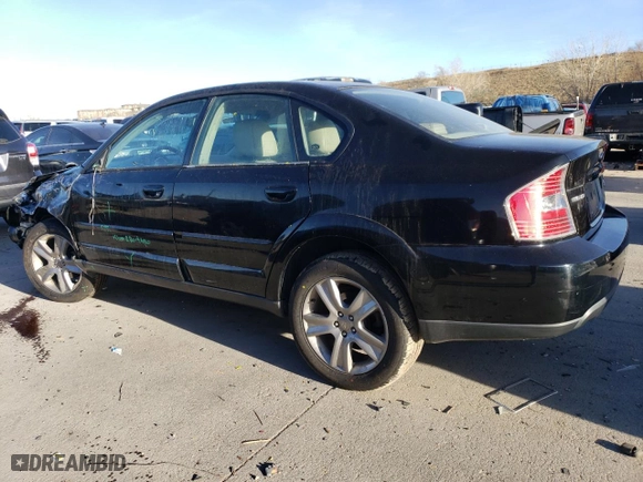 2006 Subaru Legacy Sedan Outback 3.0 R L.L. Bean with VIN 4S4BL86C364203140, listed as a Copart auction lot 82350974 with 184,582 mi miles and Salvage Title. Bid and sale history available at carsss.com. Image 2.