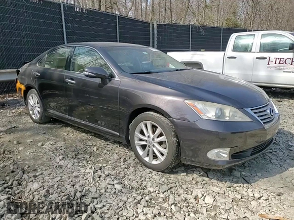 2012 Lexus ES with VIN JTHBK1EG7C2504440, listed as a Copart auction lot 50044775 with 255,978 mi miles and Salvage Title. Bid and sale history available at carsss.com. Image 10.