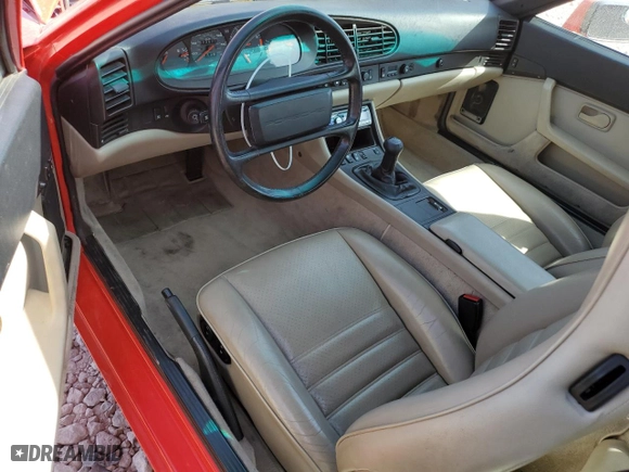 1986 Porsche 944 with VIN WP0AA0954GN154787, listed as a Copart auction lot 47305065 with 73,671 mi miles and Salvage Title. Bid and sale history available at carsss.com. Image 8.