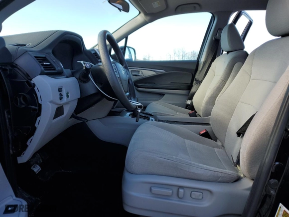 2016 Honda Pilot EX with VIN 5FNYF6H38GB117971, listed as a Copart auction lot 50151415 with 63,134 mi miles and Salvage Title. Bid and sale history available at carsss.com. Image 7.