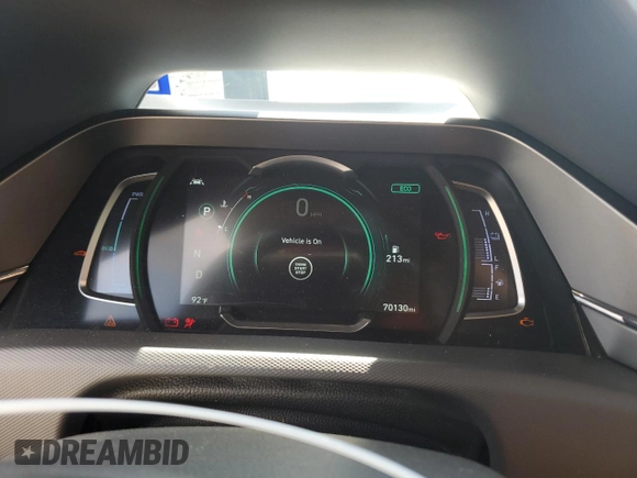 2021 Hyundai Ioniq SE with VIN KMHC75LC6MU257816, listed as a Copart auction lot 77781774 with 70,130 mi miles and Salvage Title. Bid and sale history available at DreamBid. Image 9.