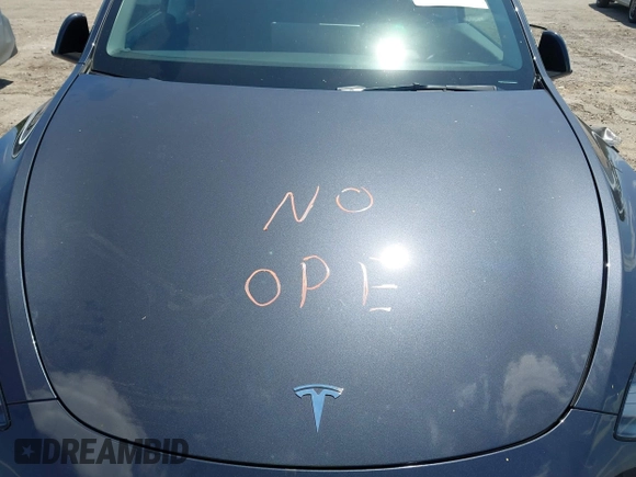 2024 Tesla Model Y with VIN 7SAYGDED3RF019063, listed as a IAAI auction lot 42061888 with 13,763 mi miles and . Bid and sale history available at DreamBid. Image 10.