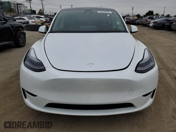 2022 Tesla Model Y Performance with VIN 7SAYGDEF1NF410241, listed as a Copart auction lot 55359505 with 42,652 mi miles and Salvage Title. Bid and sale history available at DreamBid. Image 5.