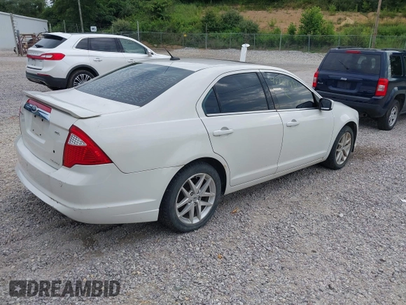 2012 Ford Fusion SEL with VIN 3FAHP0JG0CR363922, listed as a IAAI auction lot 42727491 with 185,806 mi miles and . Bid and sale history available at DreamBid. Image 4.