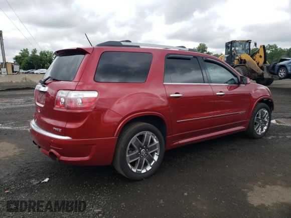2012 GMC Acadia Denali z VIN 1GKKVTED6CJ124493, wystawiony jako Copart lot #63833365 z przebiegiem 144 935 mil mil oraz Szkoda całkowita • Salvage title. Historia ofert i sprzedaży dostępna na DreamBid. Obrazek 3.