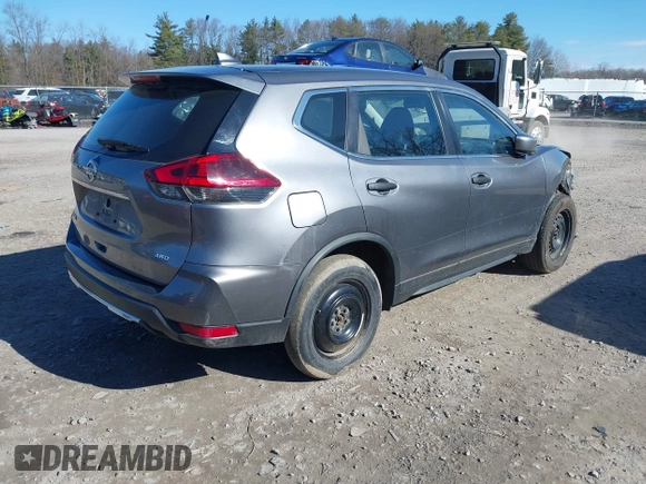 2019 Nissan Rogue SV with VIN KNMAT2MV7KP500390, listed as a IAAI auction lot 41897372 with 152,530 mi miles. Bid and sale history available at carsss.com. Image 4.