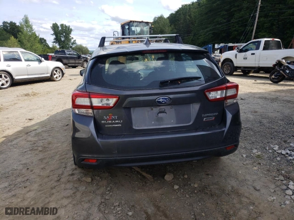 2018 Subaru Impreza Sport with VIN 4S3GTAM67J3747718, listed as a Copart auction lot 62456183 with 0 mi miles and Non Repairable. Bid and sale history available at carsss.com. Image 6.