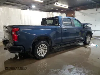 2021 Chevrolet Silverado 1500 RST with VIN 1GCUYEEL2MZ427241, listed as a Copart auction lot 41973015 with 45,003 mi miles and Salvage Title. Bid and sale history available at carsss.com. Image 3.