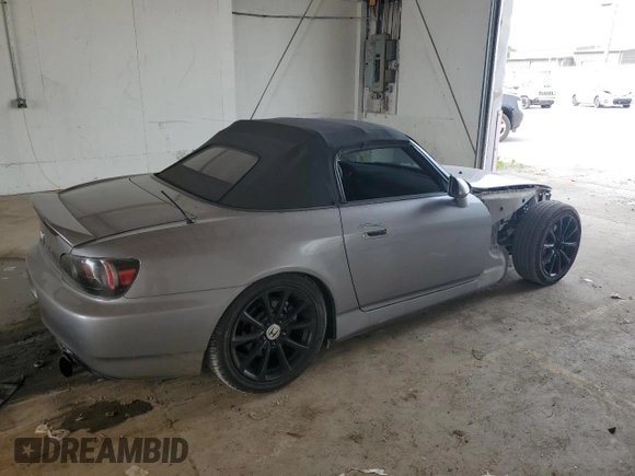 2005 Honda S2000 z VIN JHMAP21495S004569, wystawiony jako Copart lot #59552415 z przebiegiem 86 276 mil mil oraz Czysty tytuł • Clean title. Historia ofert i sprzedaży dostępna na DreamBid. Obrazek 3.