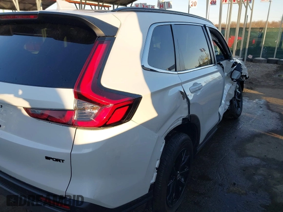 2025 Honda CR-V Sport-L with VIN 7FARS6H84SE053534, listed as a IAAI auction lot 41587207 with 2,427 mi miles and . Bid and sale history available at DreamBid. Image 20.