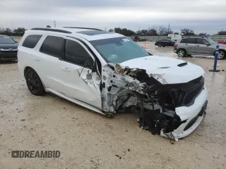 2023 Dodge Durango GT Plus with VIN 1C4RDHDG6PC589694, listed as a Copart auction lot 43172035 with 29,930 mi miles and Salvage title. Bid and sale history available at DreamBid. Image 4.