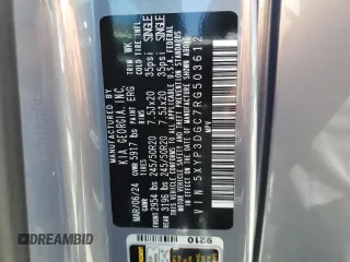 2024 Kia Telluride EX с VIN 5XYP3DGC7RG503612, выставлен на аукционе Copart как лот 55885165 с пробегом 11 627 миль миль и Списание • Salvage title. История ставок и продаж доступна на DreamBid. Изображение 13.