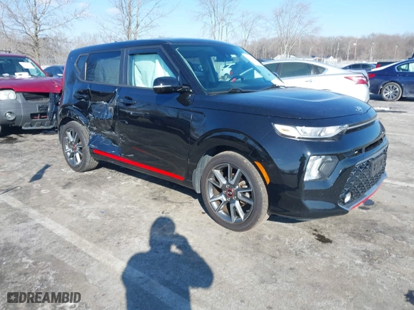 2020 Kia Soul GT-Line with VIN KNDJ63AU3L7726159, listed as a IAAI auction lot 41416275 with 69,752 mi miles. Bid and sale history available at carsss.com. Image 1.