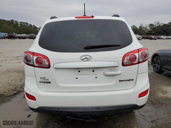 2010 Hyundai Santa Fe GLS with VIN 5NMSG3AB6AH396426, listed as a Copart auction lot 88276085 with 183,731 mi miles and Salvage Title. Bid and sale history available at carsss.com. Image 6.