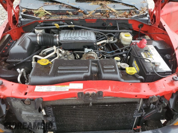 2004 Dodge Dakota Sport with VIN 1D7HG32N14S637326, listed as a Copart auction lot 55896625 with 51,693 mi miles and Clean Title. Bid and sale history available at DreamBid. Image 11.
